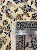 27351-Kashan Hand-Knotted/Handmade Persian Rug/Carpet Traditional/Authentic/Size:  8'4" x 4'10" /255cm x 148cm
