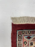 27568-Bokhara Hand-Knotted/Handmade Pakistani Rug/Carpet Tribal/Nomadic Authentic/ Size: 9'6" x 6'0"/290 cm × 183cm