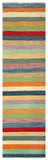 25952- Kelim Hand-Woven/Flat Weaved/Handmade Afghan /Carpet Tribal/Nomadic Authentic/Size: 9'9" x 2'7"