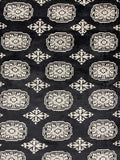 27590-Bokhara Hand-Knotted/Handmade Pakistani Rug/Carpet Tribal/Nomadic Authentic/ Size: 9'2" x 6'1"/279 cm × 185 cm