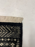 27590-Bokhara Hand-Knotted/Handmade Pakistani Rug/Carpet Tribal/Nomadic Authentic/ Size: 9'2" x 6'1"/279 cm × 185 cm