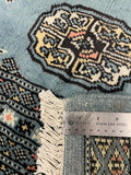 27478-Bokhara Hand-Knotted/Handmade Pakistani Rug/Carpet Tribal/Nomadic Authentic/ Size: 10'1" x 8'0"/307cm × 244cm