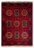 26454 - Khal Mohammad Afghan Hand-Knotted Authentic/Traditional/Rug/Size: 2'0" x 1'4"