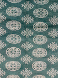 27596-Bokhara Hand-Knotted/Handmade Pakistani Rug/Carpet Tribal/Nomadic Authentic/ Size: 7'7" x 6'0"/231 cm × 183 cm