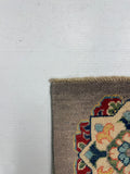 27580-Kazak Hand-Knotted/Handmade Afghan Rug/Carpet Tribal/Nomadic Authentic/ Size: 7'9" x 5'5"/236cm x 165cm