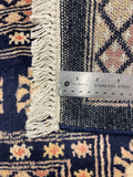 27586-Bokhara Hand-Knotted/Handmade Pakistani Rug/Carpet Tribal/Nomadic Authentic/ Size: 6'6" x 4'5"/198cm x 134cm
