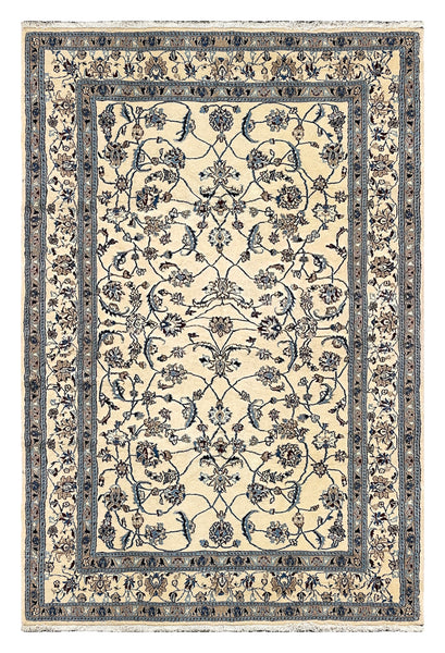 27491-Nain Hand-Knotted/Handmade  Persian Rug/Carpet Traditional Authentic/ Size: 9'10" x 6'6"/300cm x 198cm