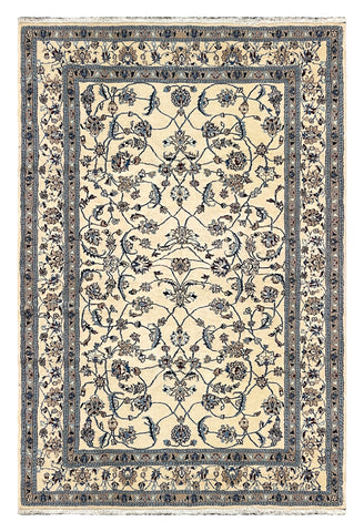 27491-Nain Hand-Knotted/Handmade  Persian Rug/Carpet Traditional Authentic/ Size: 9'10" x 6'6"/300cm x 198cm