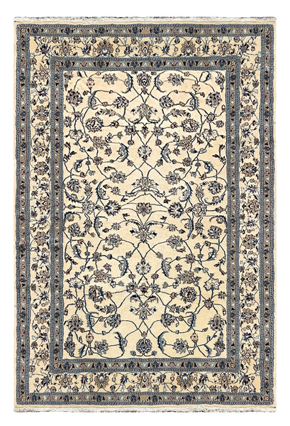 27491-Nain Hand-Knotted/Handmade  Persian Rug/Carpet Traditional Authentic/ Size: 9'10" x 6'6"/300cm x 198cm