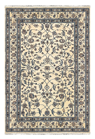 27491-Nain Hand-Knotted/Handmade  Persian Rug/Carpet Traditional Authentic/ Size: 9'10" x 6'6"/300cm x 198cm