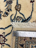 27491-Nain Hand-Knotted/Handmade  Persian Rug/Carpet Traditional Authentic/ Size: 9'10" x 6'6"/300cm x 198cm