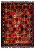 26195 - Khal Mohammad Afghan Hand-Knotted Authentic/Traditional/Rug/Size: 2'0" x 1'4"