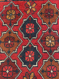 26354- Khal Mohammad Afghan Hand-Knotted Authentic/Traditional/Rug/Size: 1'8" x 1'4"