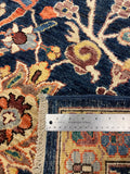 27653- Royal Heriz Hand-Knotted/Handmade Afghan Rug/Carpet Traditional/Authentic/Size:  11'7" x 9'1"/253cmx 277cm