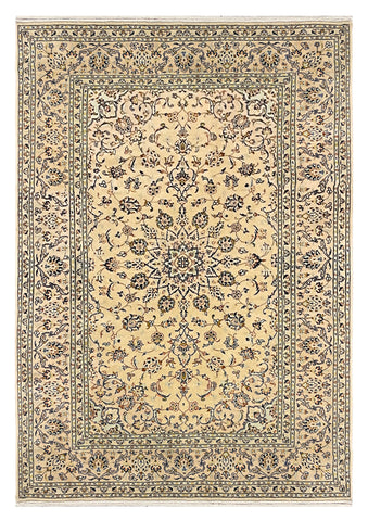 27493-Kashan Hand-Knotted/Handmade Persian Rug/Carpet Traditional/Authentic/Size: 9'7" x 6'5" /292cm x 196cm