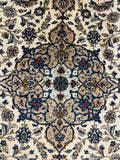 27496-Kashan Hand-Knotted/Handmade Persian Rug/Carpet Traditional/Authentic/Size: 10'1" x 6'6" /307cm x 198cm