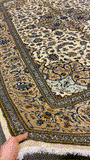 27496-Kashan Hand-Knotted/Handmade Persian Rug/Carpet Traditional/Authentic/Size: 10'1" x 6'6" /307cm x 198cm