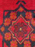 26225 - Khal Mohammad Afghan Hand-Knotted Authentic/Traditional/Rug/Size: 1'9" x 1'5"