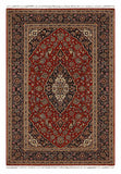 27495-Kashan Hand-Knotted/Handmade Persian Rug/Carpet Traditional/Authentic/Size: 10'1" x 6'9" /307cm x 206cm