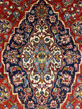 27495-Kashan Hand-Knotted/Handmade Persian Rug/Carpet Traditional/Authentic/Size: 10'1" x 6'9" /307cm x 206cm