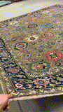 27923- Royal Chobi Ziegler Afghan Hand-Knotted Contemporary/Traditional/Size: 8'6" x 8'0"/259cm x 244cm