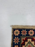 27919-Royal Kazak Hand-Knotted/Handmade Afghan Rug/Carpet Tribal/Nomadic Authentic/ Size: 10'0" x 6'6"/305m x 198cm