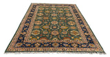 27906- Royal Chobi Ziegler Afghan Hand-Knotted Contemporary/Traditional/Size: 9'3" x 6'5"/282cmx 196cm