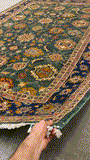 27906- Royal Chobi Ziegler Afghan Hand-Knotted Contemporary/Traditional/Size: 9'3" x 6'5"/282cmx 196cm