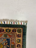27906- Royal Chobi Ziegler Afghan Hand-Knotted Contemporary/Traditional/Size: 9'3" x 6'5"/282cmx 196cm