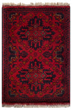 26585 - Khal Mohammad Afghan Hand-Knotted Authentic/Traditional/Rug/Size: 2'0" x 1'3"