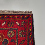26583 - Khal Mohammad Afghan Hand-Knotted Authentic/Traditional/Rug/Size: 2'0" x 1'3"