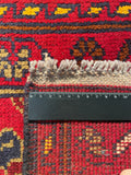 26583 - Khal Mohammad Afghan Hand-Knotted Authentic/Traditional/Rug/Size: 2'0" x 1'3"