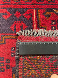 26386- Khal Mohammad Afghan Hand-Knotted Authentic/Traditional/Rug/Size: 2'0" x 1'4"