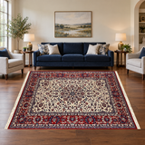 Rocket 1 batch 43 V2 SKU 27961 — horizontal rug in living room with sofa and chairs