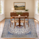 Rocket 1 batch 44 SKU 27128 — vertical rug in dedicated dining room with centered table and chairs