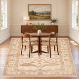 Rocket 1 batch 44 SKU 27175 — vertical rug in dedicated dining room with centered table and chairs