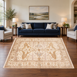 Rocket 1 batch 44 SKU 27175 — horizontal rug in living room with sofa and chairs