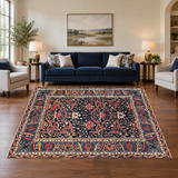 Rocket 1 batch 46 SKU 26906 — horizontal rug in living room with sofa and chairs