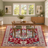 Rocket 1 batch 46 SKU 26930 — vertical rug in dedicated dining room with centered table and chairs