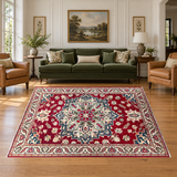 Rocket 1 batch 46 SKU 26930 — horizontal rug in living room with sofa and chairs