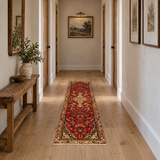 Rocket 1 batch 50 SKU 27184 — proportional hallway with visible wall clearance and grounded runner