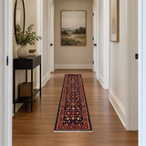 Rocket 1 batch 50 SKU 27207 — proportional hallway with visible wall clearance and grounded runner
