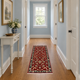 Rocket 1 batch 53 SKU 27228 — runner in a proportional short hallway with visible wall clearance