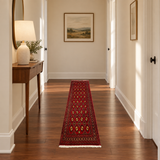 Rocket 1 batch 53 SKU 27249 — runner in a proportional short hallway with visible wall clearance