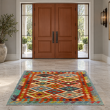 SKU 27761 staged front entrance; original rug preserved; Rocket1 batch037