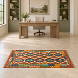 SKU 27768 staged office; original rug preserved; Rocket1 batch038