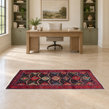 SKU 27856 staged office; original rug preserved; Rocket1 batch038