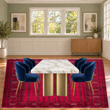 25826 rug staged in a dining room — Rocket 1 Batch 67