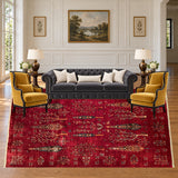 SKU 24911 — living room staged with the original handmade carpet