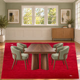 SKU 24710 — dining room staged with the original handmade carpet
